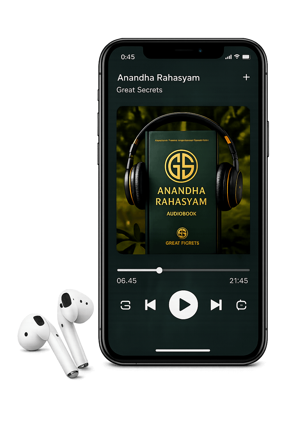 Anandha Rahasyam Audiobook App Player on iPhone